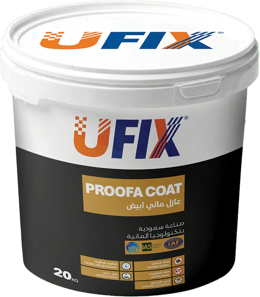 عازل مائي أبيض — UFIX PROOFA COAT