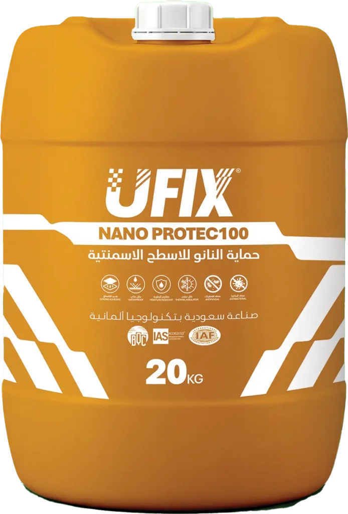 حماية نانو للأسطح الأسمنتية — UFIX NANO PROTEC100